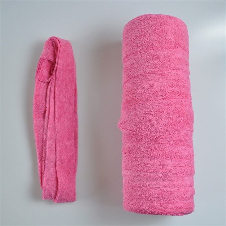 Multi-Color 80% Polyester 20% Polyamid Microfiber Stripes Roll For Mops